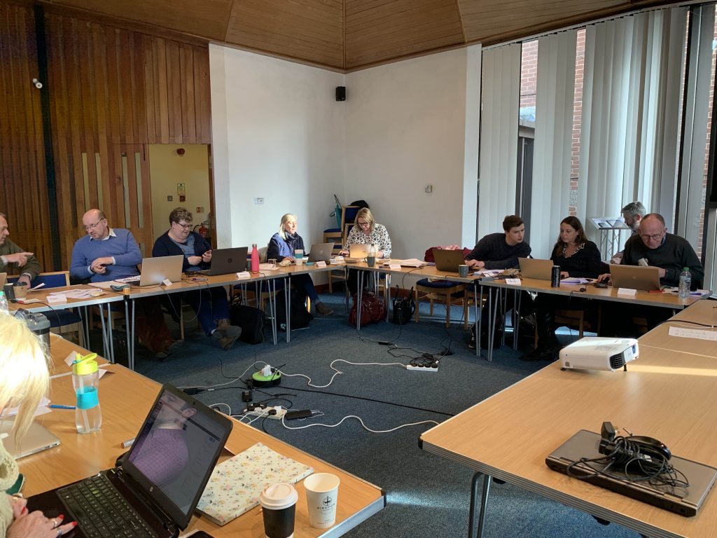 course attendees in woking february 2020